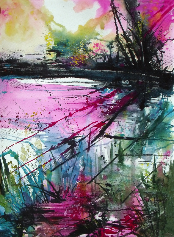 Watercolour on paper